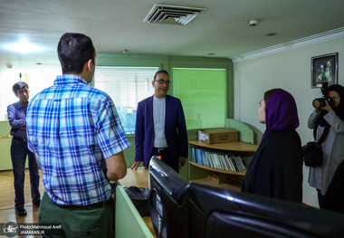 حضور رییس مرکز روابط عمومی و اطلاع رسانی وزارت ارتباطات در جماران