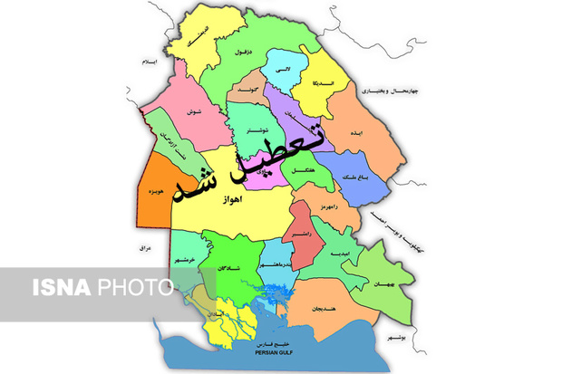 تعطیلی و کاهش ساعت اداری در خوزستان در هفته آینده