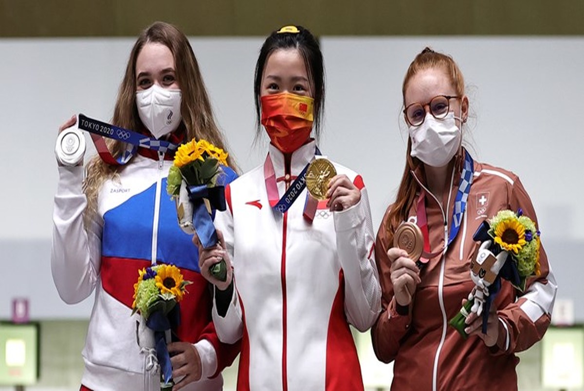 المپیک 2020 توکیو| مجوز چند ثانیه ای به مدال آوران برای برداشتن ماسک!
