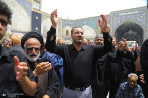 مراسم تشییع و خاکسپاری آیت الله حسن صانعی (ره) در قم