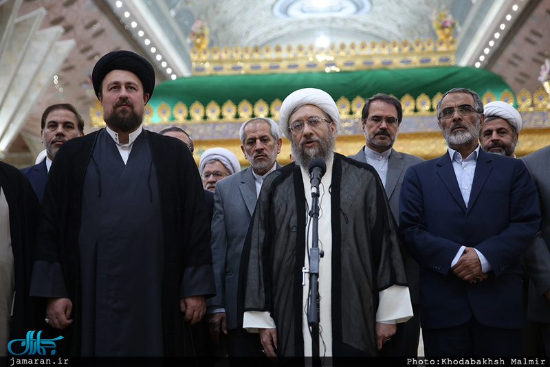 تجدید میثاق مسئولان عالی قضایی با آرمان های امام راحل؛ 