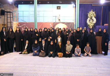 بازدید جمعی از بسیجیان صدا و سیما از جماران 