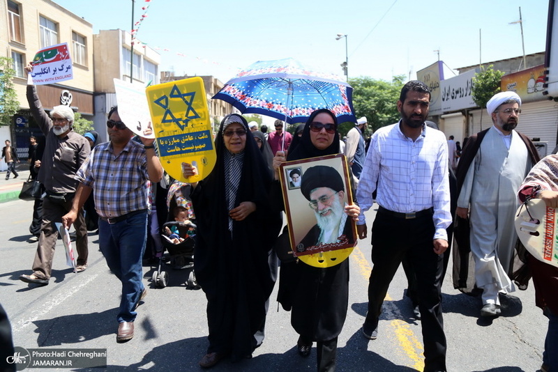 راهپیمایی باشکوه روز جهانی قدس در قم - 6