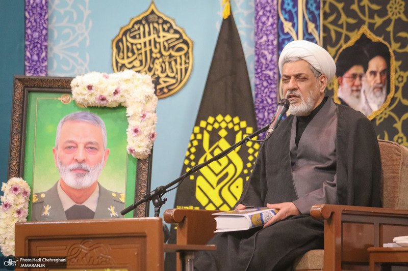مراسم بزرگداشت سپهبد شهید سید عبدالرحیم موسوی در قم