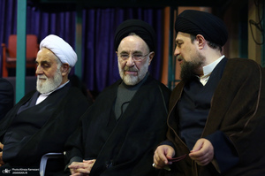 مراسم بزرگداشت آیت الله حسن صانعی (ره) در حسینیه جماران -2