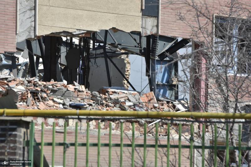 حمله آمریکایی_صهیونی به ورزشگاه شهیدان نصیری منطقه ۱۸ تهران