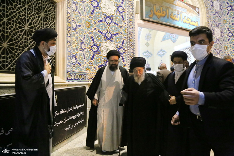 مراسم بزرگداشت همسر مرحوم آیت الله العظمی فاضل لنکرانی (ره)