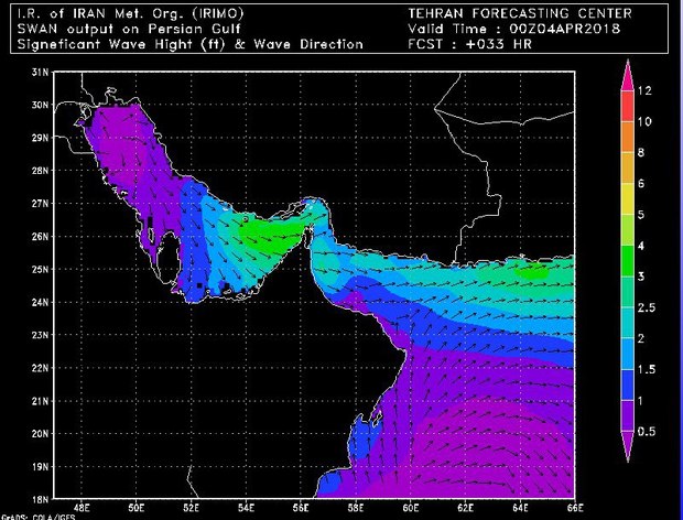 شناورها از تردد غیر ضروری درآبهای خلیج فارس پرهیز کنند