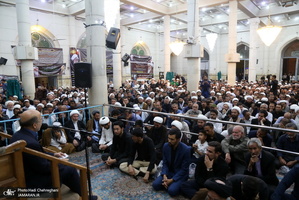 مراسم بزرگداشت آیت الله العظمی محقق کابلی در مسجد اعظم قم
