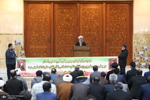 تجدید میثاق دبیرکل و کارکنان مجمع جهانی اهل بیت (ع) با آرمان های امام خمینی (س)‎‎