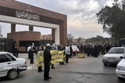 تجمع اعتراضی بازنشستگان تامین اجتماعی خوزستان + تصاویر