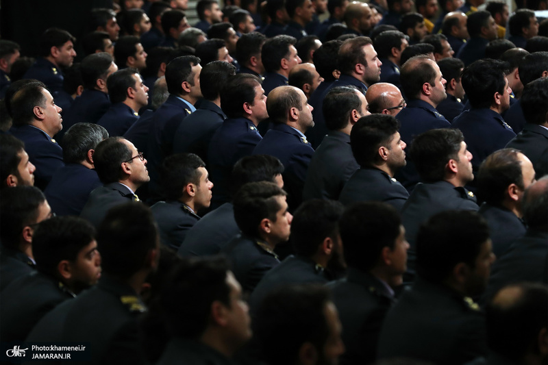 دیدار فرماندهان و کارکنان نیروی هوایی ارتش با فرمانده کل قوا