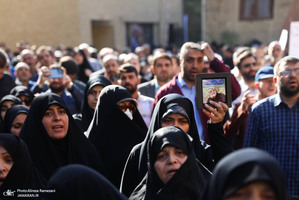 مراسم تشییع محمد کاسبی