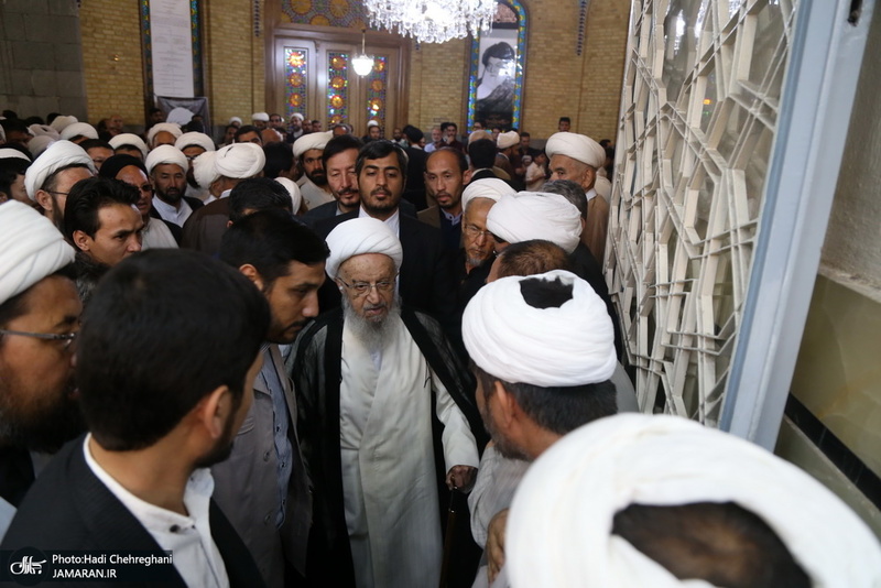 مراسم بزرگداشت آیت الله العظمی محقق کابلی در مسجد اعظم قم