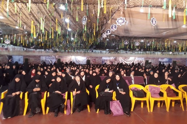 اجلاسیه جامعه زنان کنگره سه هزار شهید قزوین آغاز شد