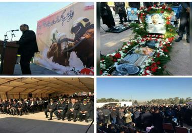 اولین سالگرد شهدای پلاسکو برگزار شد
