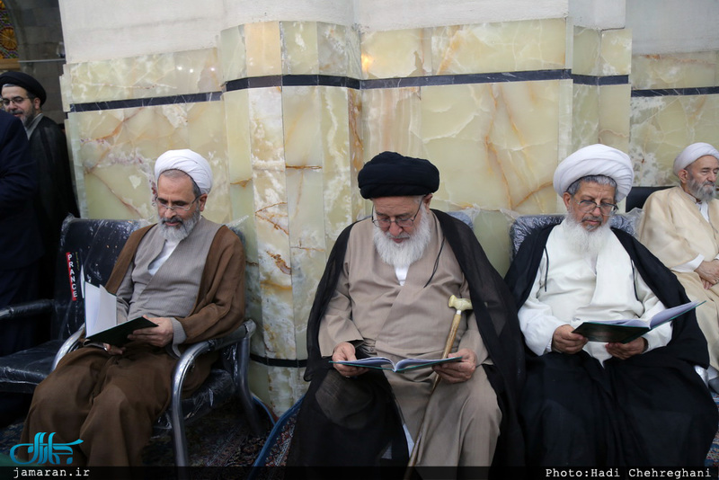 مراسم سالگرد آیت الله العظمی بروجردی(ره) در مسجد اعظم قم