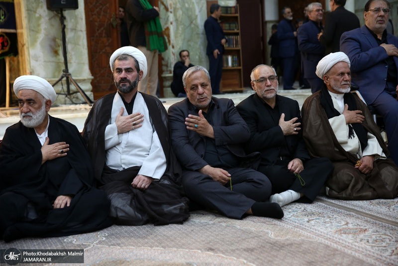 مراسم شب عاشورا در حرم مطهر امام خمینی (س)