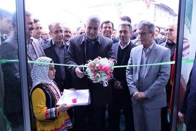 ساختمان جدید شبکه بهداشت و درمان شهرستان املش افتتاح شد