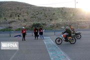 مسابقه موتورسواری بانوان در تبریز برگزار شد + تصاویر