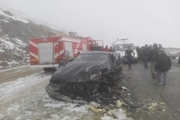 تصادف رانندگی در مهاباد ۶ مصدوم برجا گذاشت