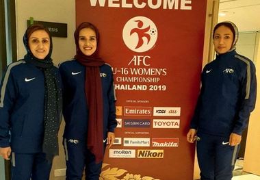 قضاوت بانوان ایرانی در دیدار استرالیا و بنگلادش
