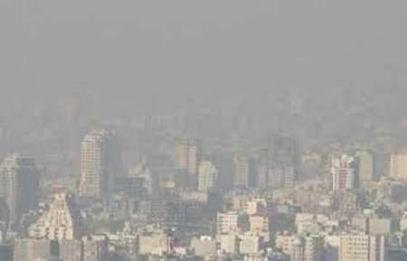 کیفیت هوای پایتخت در شرایط ناسالم برای گروه های حساس قرار گرفت