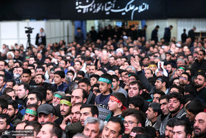 عزاداری شام شهادت حضرت فاطمه زهرا (س) در حسینیه امام خمینی