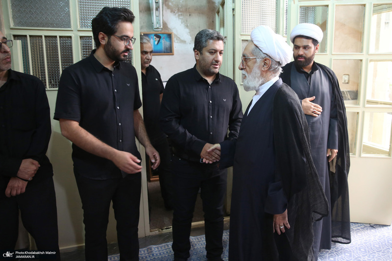 مراسم تشییع و اقامه نماز بر پیکر مرحوم جماعتی