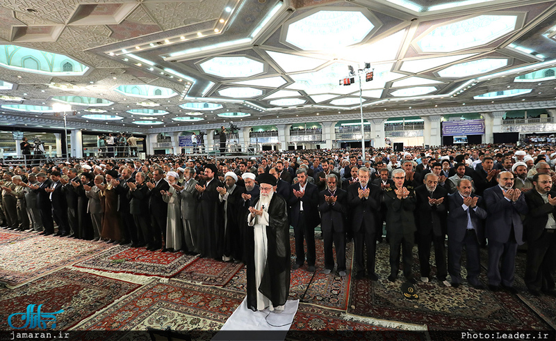 اقامه نماز عید سعید فطر به امامت رهبر انقلاب اسلامی 