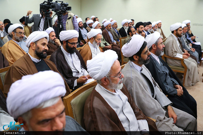 دیدار دست‌اندرکاران همایش نکوداشت حکیم آقاعلی مدرس زنوزی با رهبر معظم انقلاب