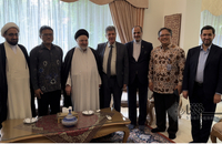 حجت الاسلام والمسلمین شهرستانی در سفر به اندونزی (1)