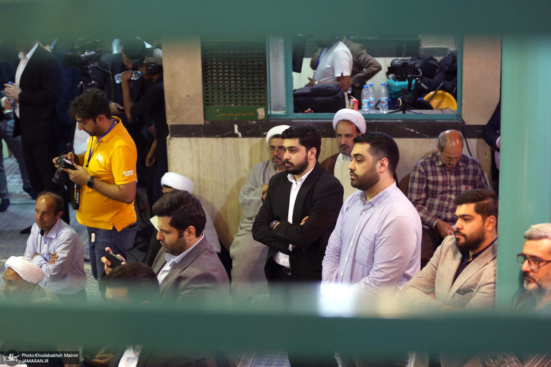 گردهمایی روحانیون حامی مسعودپزشکیان در حسینیه جماران