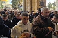 نماز عید فطر در مسجدالاقصی با حضور ۱۲۰ هزار فلسطینی (1)