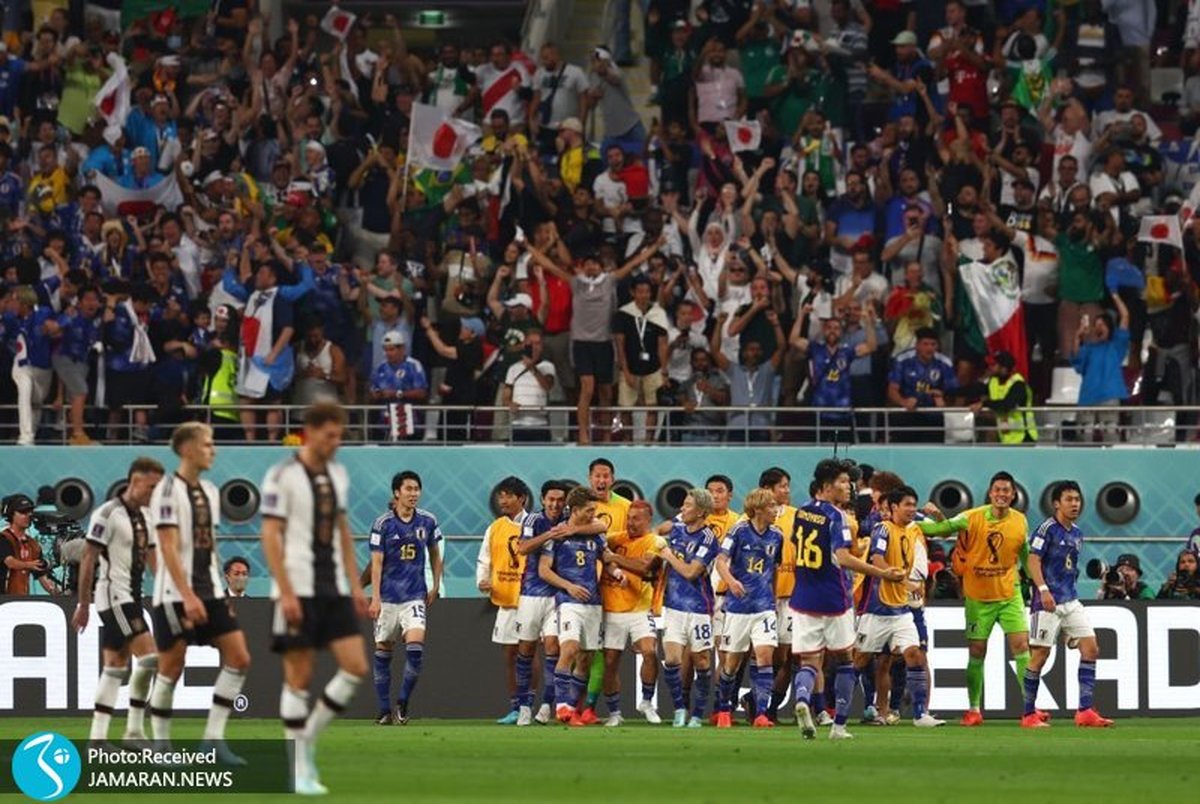 درس فوتبال به کی روش؛ پیروزی بزرگ ژاپن مقابل آلمان مدعی در گروه مرگ!+ عکس و ویدیوی گل ها