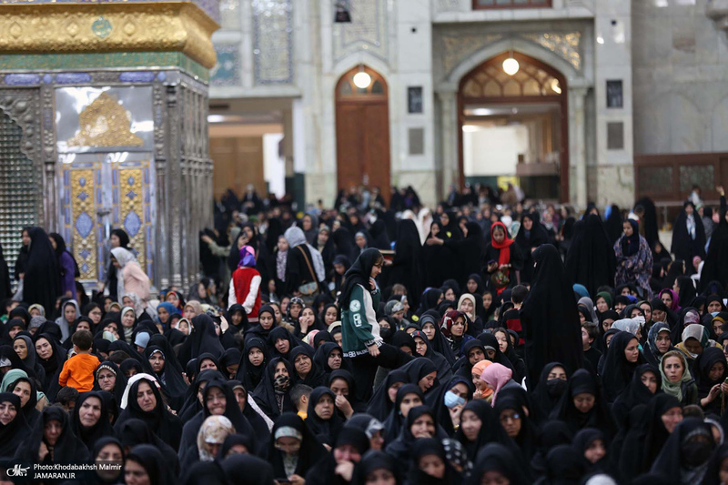 مراسم چهاردهمین سالگرد رحلت همسر امام خمینی و سی‌امین سالگرد ارتحال مرحوم حاج سیداحمد خمینی (ره)