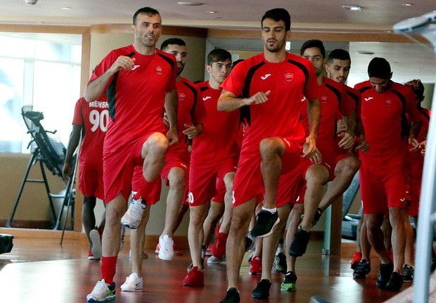 پرسپولیسی ها دوباره در سالن تمرین کردند