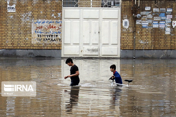 بارندگی هفت میلیارد ریال به شبکه فاضلاب خرمشهر خسارت زد