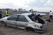 واژگونی خودرو در بجستان سه مصدوم داشت