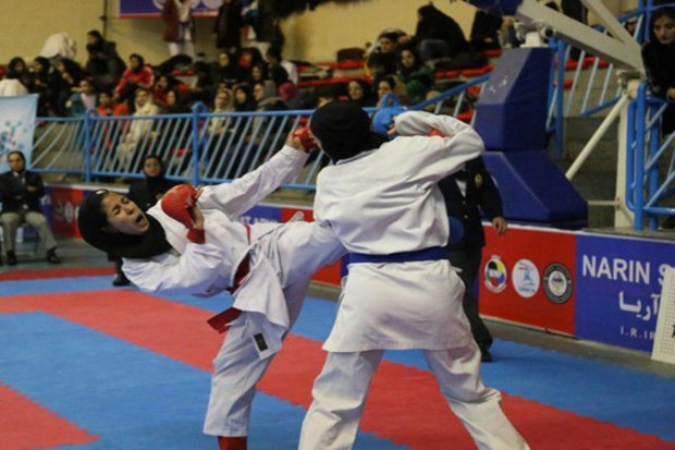 المپیاد استعدادیابی بانوان کاراته کا در همدان برگزار شد