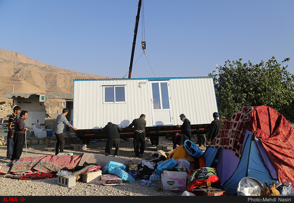 ساخت و راه‌اندازی مدارس پیش‌ساخته در مناطق زلزله‌زده  ساخت مدارس نو در کرمانشاه