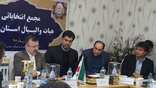 استعدادیابی گسترده در هیات والیبال استان کرمان