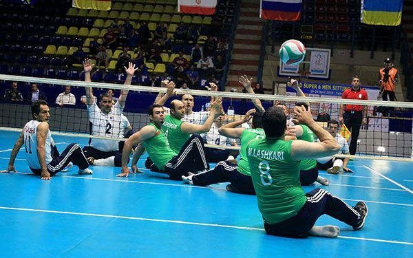 سومین برد ایران در لیگ جهانی والیبال نشسته برابر اوکراین
