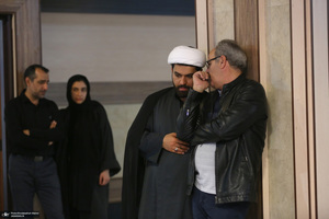 مراسم اولین ساگرد حضرت آیت الله رحمت در حرم مطهر امام خمینی (س)