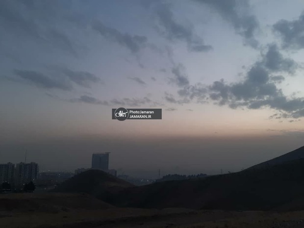 تصاویری از آلودگی امروز در تهران