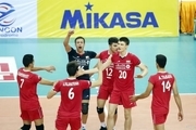  پیروزی تیم ملی والیبال نوجوانان مقابل تونس در دیداری تدارکاتی