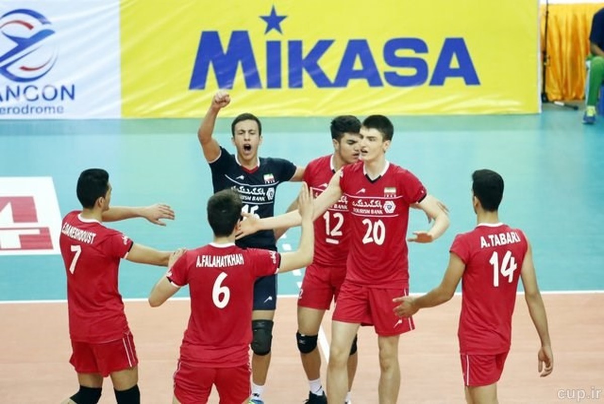 والیبالیست های نوجوانان ایران در آسیا چهارم شدند
