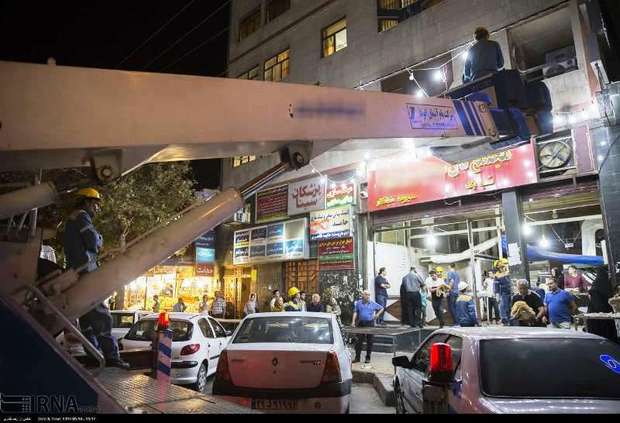 جمع آوری ریسه های نوری برق در شیراز مصرف را 30 درصد کاهش داد