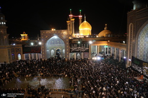 مراسم عزاداری شهادت امام جعفر صادق (ع) در مسجد اعظم قم