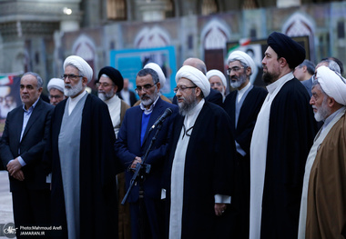 سخنان آیت الله آملی لاریجانی در تجدید میثاق دستگاه قضایی با آرمان های امام خمینی(س)
